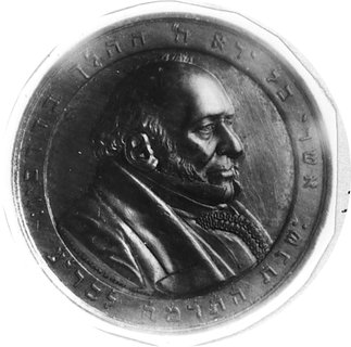 medal wybity w 1884 r. w Londynie sygnowany AD L