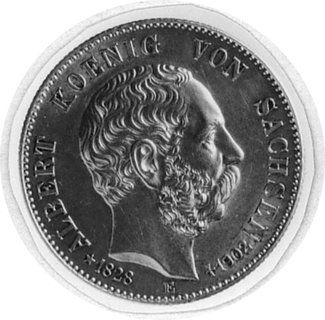 2 marki 1902, Aw: Popiersie króla Alberta, poniż