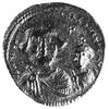 Konstans II 641-668, solid, Aw: Popiersia brodatego Konstansa i bezbrodego Konstantyna IV na wpros..