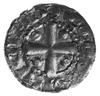 cesarz i król Otto III 983-1002, denar, Aw: Krzyż równoramienny, w polu kulki i napis: CCOO..INION..