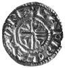 Święty Ładysław 1077-1096, denar, Aw: Krzyż, w polu trójkąty, napis w otoku: + LADISLAVS REX, Rw: ..
