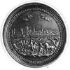 medal niesygnowany, wybity w 1754 r. w Toruniu z okazji 300 rocznicy powrotu Prus Królewskich do P..