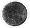 medal wybity w 1686 r. z okazji zawarcia pokoju w Budzie (Ofen) sygnowany LGL (Lazarno Gottlieb La..