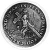 medal religijny sygnowany SD (Sebastian Dadler), Aw: Dziecię Jezus z jabłkiem królewskim, wokół pr..