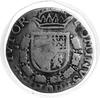 Flandria, 1/4 talara 1570, Aw: Krzyż Burgundzki, w otoku napis, Rw: Tarcza herbowa, w otoku napis,..