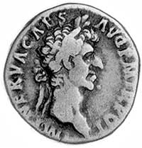 denar, Aw: Popiersie cesarza w wieńcu w prawo i 