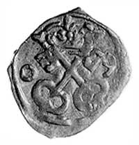 denar 1609, Poznań, j.w., Gum. 1466, Kurp. 1780 R6.
