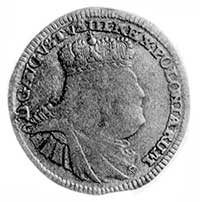 półtorak 1756, Lipsk, j.w., Kop. 324 II 2-R-, Merseb. 1790. rzadka moneta.