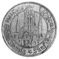 5 guldenów1923, Utrecht, Kościół Marii Panny.