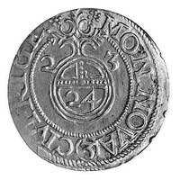 półtorak 1623, Ryga, Aw: Herb Szwecji i napis, Rw: Jabłko królewskie i napis, Ahl. 11, wyjątkowa ł..