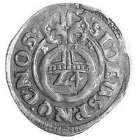 grosz 1613, Nowopole (Franzburg), Aw: Tarcza herbowa i napis, Rw: Jabłko i napis, Kop. 37 I 6-R-.