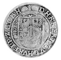 ort 1624, Królewiec, j.w., Kop.-, Bahr. 1447 odmiana bez znaku mincerza na awersie.