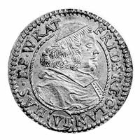6 krajcarów 1680, Nysa, Aw: Popiersie i napis, Rw: Tarcza herbowa i napis, Kop. 627 I 2, F.uS. 2713.