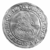 3 dukaty 1612, Złoty Stok, Aw: Popiersie i napis, Rw: 5 tarcz herbowych i napis, F.uS. 2164, Fr. 3..