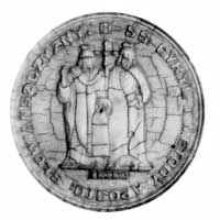 medal kościany sygn. Schindler wykonany na pamią