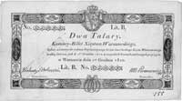2 talary 1.12.1810, podpis: Sobolewski, Pick A13