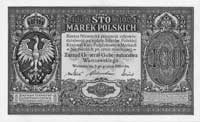 100 marek polskich 9.12.1916, \Generał, Pick 15,"I,1