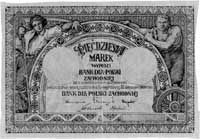 Poznań- 50 marek 31.12.1919 wydane przez Bank dla Polski Zachodniej, Jabł.3299 R8