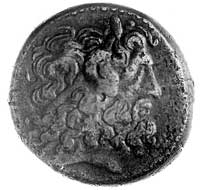 Egipt- Ptolemeusz III Euergetes 246-221, AE-41, Aw: Głowa Zeusa w wieńcu w prawo, Rw: Orzeł stojąc..