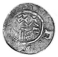 Władysław Herman 1081-1102, denar, Aw: Głowa z długimi włosami w lewo i napis: VLADIZLAVZ, Rw: Bud..