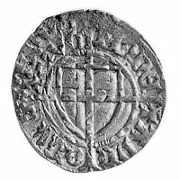 Paweł von Russdorf 1422-1441, szeląg, Aw: Tarcza Wielkiego Mistrza i napis: MAGST PAVLVS PRIM, Rw:..
