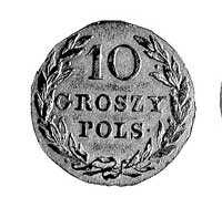 10 groszy 1816, Warszawa, Aw: Dwugłowy orzeł, Rw