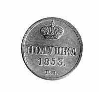 połuszka 1853, Warszawa, j.w., Plage 534 R, ładn