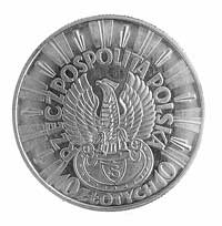 10 złotych 1934, Orzeł strzelecki, napis PRÓBA na rewersie, Parchimowicz P-158a, wybito 100 sztuk,..