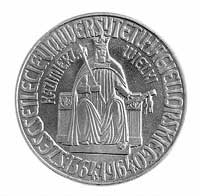 10 złotych 1964, Kazimierz Wielki na tronie, bez