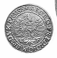 grosz 1595, Królewiec, Aw: Popiersie i napis, Rw