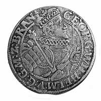 ort 1622, Królewiec, Aw: Popiersie i napis, Rw: Tarcza herbowa i napis, Bahr. 1421.
