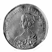 medal z okazji zaślubin pary królewskiej 1670 r.