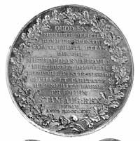 medal autorstwa J. F. Holzhaeussera wybity dla uczczenia zasług marszałka Stanisława Lubomirskiego..