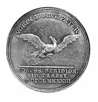 Fryderyk Wilhelm II 1786-1797, medal autorstwa Abramsona wybity z okazji przysięgi wierności tzw. ..