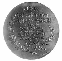 Jan Aleksandrowicz- medal autorstwa K. Żmigrodzkiego 1929 r., Aw: Popiersie w lewo i napis: JAN AL..