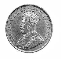 5 dolarów 1913, Ottawa, Aw: Głowa króla Jerzego V i napis w otoku, Rw: W wieńcu herb i w otoku nap..