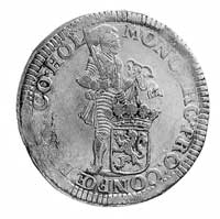 Silver dukat 1673, Holandia, j.w., Delm.969, Dav