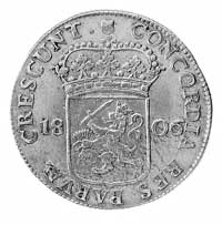 Silver dukat 1806, Utrecht, j.w., Delm.982 R1, D