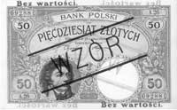50 złotych 28.02.1919, A.26 092881, WZÓR, Pick 56