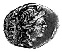 kwinar- C. Egnatuleius C. f. 97 pne, Aw: Głowa Apolla w prawo i napis: ..AVTVLEI C..., Rw: Victoria i trofea