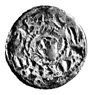 Bolesław Śmiały 1058-1080, denar, Aw: Głowa na w