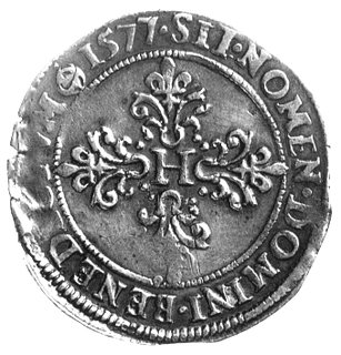 1/2 franka 1577 B /Rouen/, Duplessy 1132 A, ładn