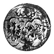 denar 1623, Łobżenica, Kurp. 1859 R3, Gum. 1494,