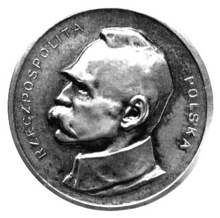 100 bez nazwy /marek/ 1922, Józef Piłsudski, Parchimowicz P-166e, wybito 50 sztuk, srebro, 8,69g, patyna, wyśmienity egzemplarz.