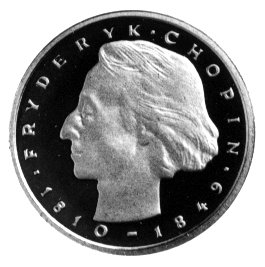 2.000 złotych 1977, Warszawa, Fryderyk Chopin. Parchimowicz 342, Fr. 119, 8,04g.