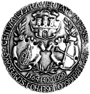 medal autorstwa W. Trojanowskiego wybity z okazj
