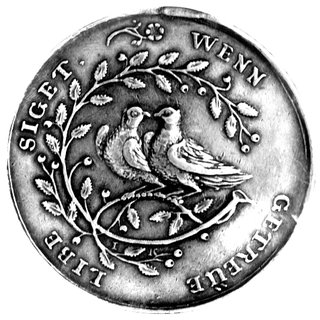 alegoryczny medal autorstwa Jana Kittela, Aw: Dw