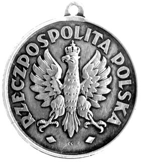 medal 3- Maja, Aw: Napis poziomy 3 MAJ 1925 i numer 820, Rw: Orzeł i napis: RZECZPOSPOLITA POLSKA, srebro 30mm, 12.18 g., Oberleitner str. 171, uszko do zawieszenia