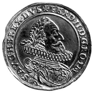5 dukatów 1628, Wrocław, Aw: Popiersie w lewo, n