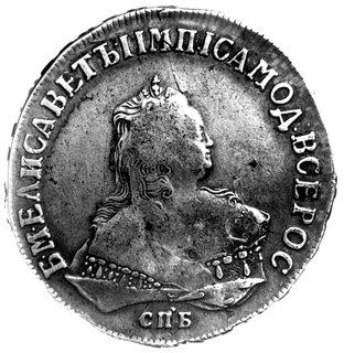 rubel 1750, Petersburg, Uzdenikow 0826.